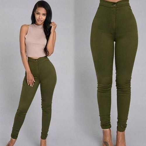 Leggings Elásticos De Moda Para Mujer