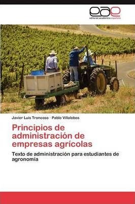 Principios De Administracion De Empresas Agricolas - Tron...