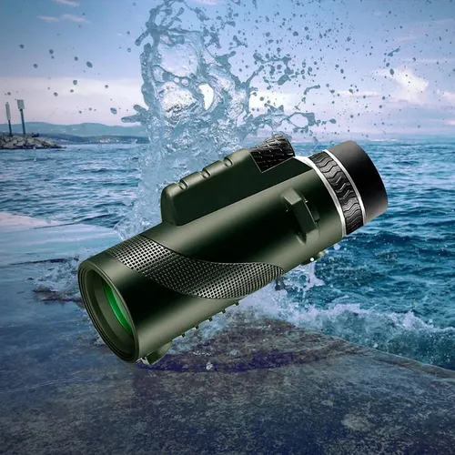 Monocular De Larga Vista Con Zoom X16 Y Estuche Protector, Ideal Para Observación A Larga Distancia De Alta Calidad Everest