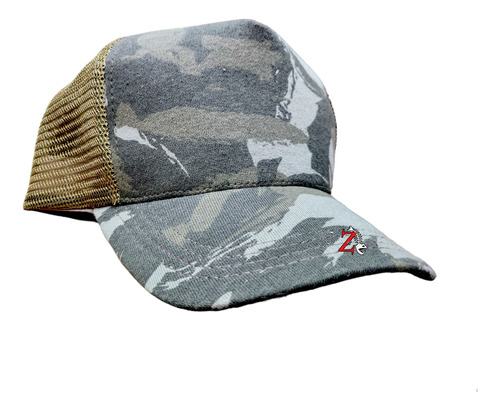 Gorra Trucker Caza Camuflada Hojas Pesca Urban 