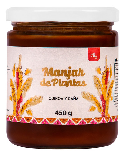 Manjar De Quinoa 450gr /orgánico - 100% Vegano. Agronewen.