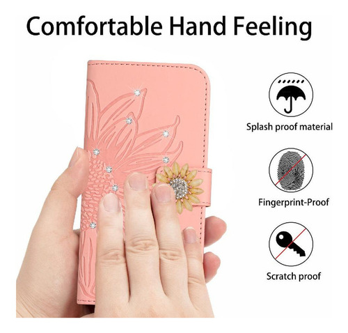 Funda For Honor X7b Pu Funda Abatible De Cuero Tpu A De
