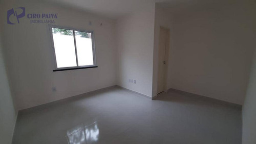 Casa Com 3 Dormitórios À Venda, 90 M² Por R$ 275.000,00 - São Bento - Fortaleza/ce - Ca3132