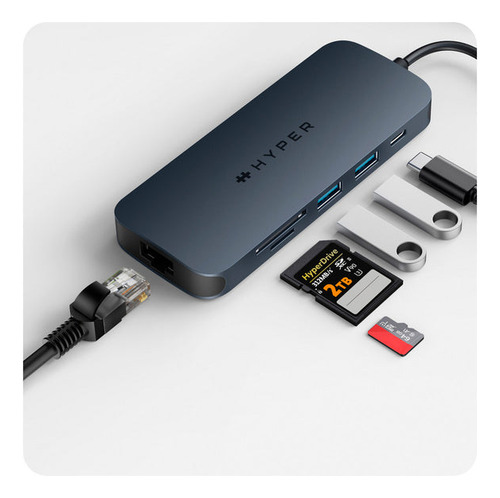 Hub Usb-c 8 En 1 Hyperdrive Next