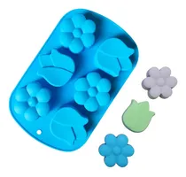 Comprar Molde De Silicon Tulipán Flores Velas Jabones  Repostería