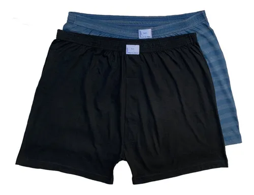 Pack X2 Boxer Talles Grandes Especiales 60 Al 74 Elastico