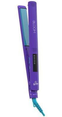 Plancha De Cabello Gama Elegance Led Bloom Violeta