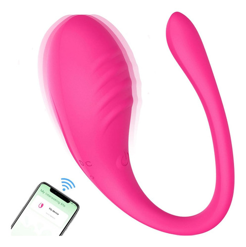 Estimulador Punto G Clítoris App Control Vibrador Silicona
