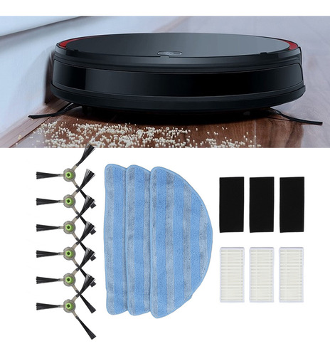 Kit De Accesorios Para Aspiradora Robot De Barrido De Alta R