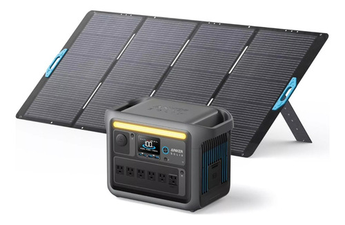 Kit Generador Anker Solix C1000 1056wh + Panel Solar 400w