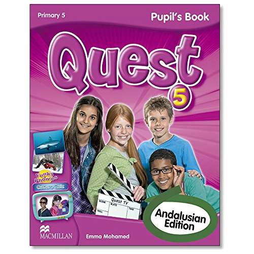 Libro Quest 5 Pupil Book Andalusian 2015 Macmillan  De Vvaa