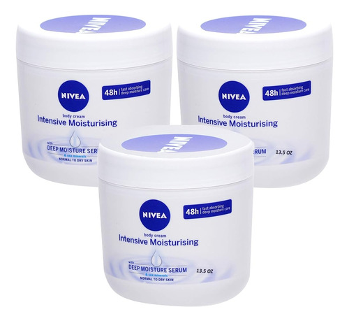 Nivea Crema Corporal Hidratante Intensiva - 13.5 Fl Oz / 400