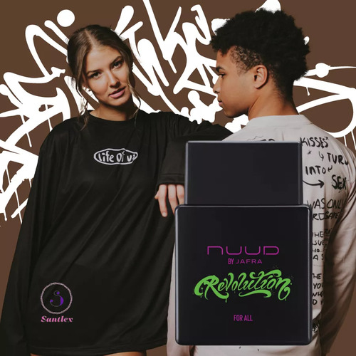 Nuud Revolution 75ml Jafra Perfume For All Unisex