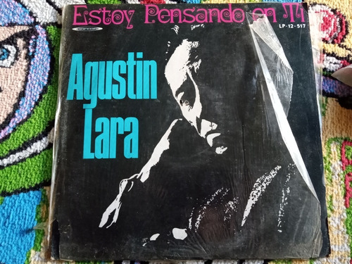 Agustin Lara Lp Estoy Pensando En Ti