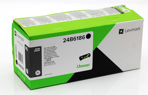 Toner Lexmark 24b6186 M3150/xm3150 16000 Pag Aprox Nuevo