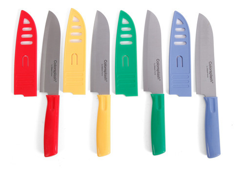 Cuchillo Rantville 6 Santoku Colores Surtidos Gibson Color Multicolor