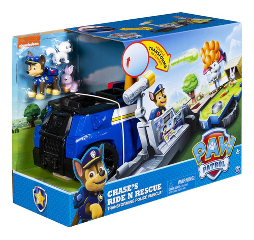 Vehiculo Play Set Rescate Chase  Paw Patrol