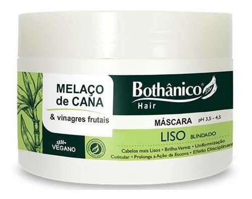 Bothânico Melaço De Cana Máscara 250g