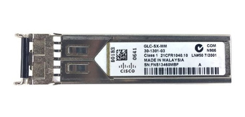 10pzas Cisco Sfp Lc-sx Transceiver Mmf Glc-sx-mm 850nm 1gbps