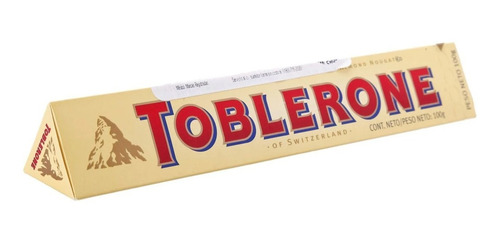 Imagen 2 de 2 de Pq 20 Barras De Choc Toblerone De Leche De 100 G Cada Una