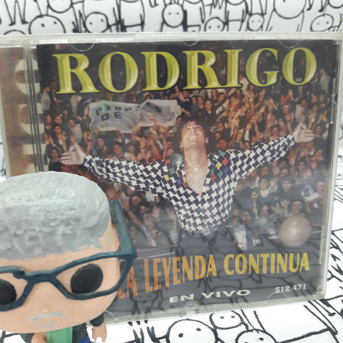 Rodrigo - La Leyenda Continúa - En Vivo - Cd Usado 