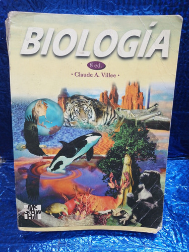 Libro Biología 8 Edición Autor Claude A Villee