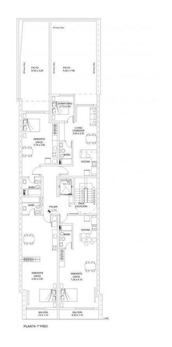 Imagen 7 de 7 de Venta Monoambientes A Estrenar, Mitre 1200 - Gazze