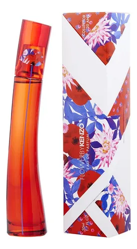 Kenzo flower top rojo naranja