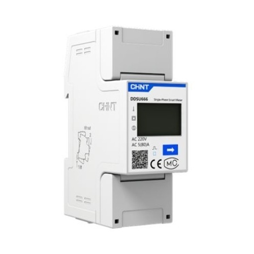 Medidor De Energia Monofásico Riel Din 230v Modbus Chint