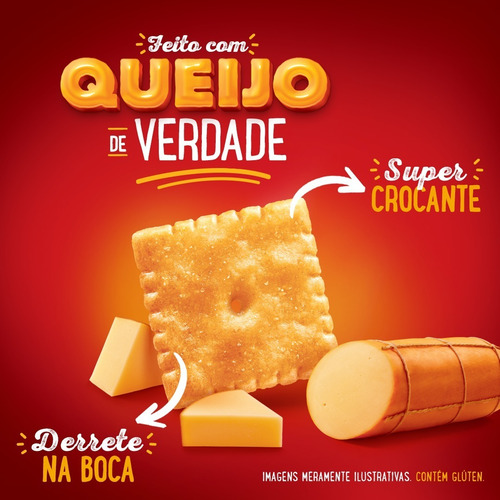 Imagem 4 de 5 de Salgadinho Cheez It Sabor Provolone 65g