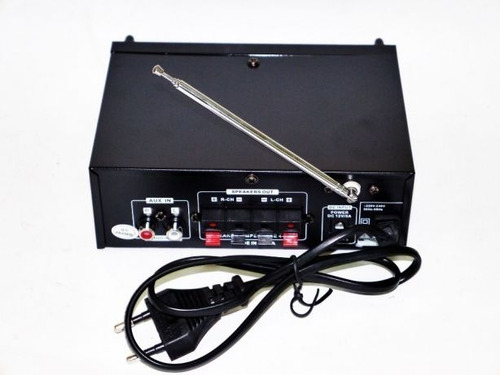 Amplificador Bluetooth Usb Fm Sd Karaoke Mp3 12v 220v