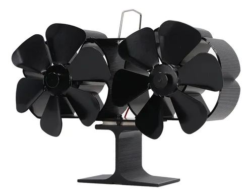 comprar Ventilador De Chimenea De 6 Aspas, Estufa Alimentada Por Cal