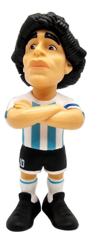 Minix Figura Coleccionable Maradona Argentina 12cm Tictoys 