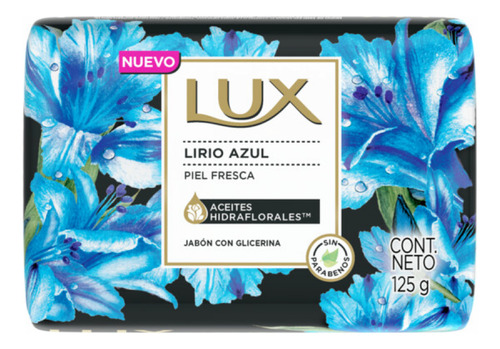 Lux Jabon X125 Lirio Azul      
