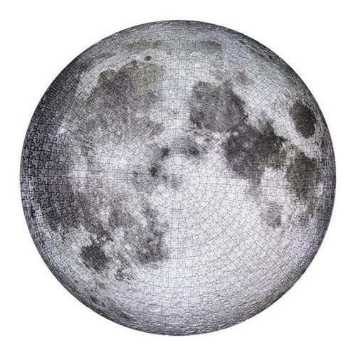 O Quebra-cabeça Da Lua Tem 1000 Círculos