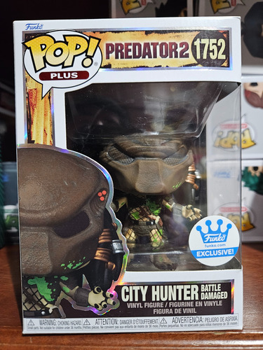 Funko Pop Plus Predator City Hunter #1752 Sticker Funko Shop (Usado)