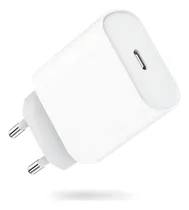 Comprar Cargador Enchufe Para Pared Cable Tipo C Carga Rapida 20w Color Blanco
