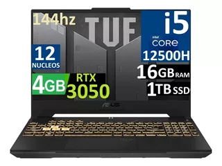 Asus Tuf F15 A15 144hz Ci5-11400h 16gb 1tb Ssd Video 4gb Rtx