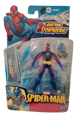 Navegante Espacial Spiderman Tipo Marvel Universe Hasbro