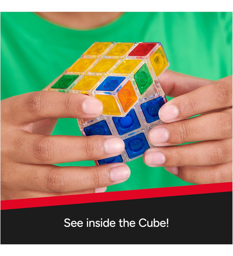 Cubo De Rubik, Cubo De Cristal, Cubo Transparente De 3x3, Ju