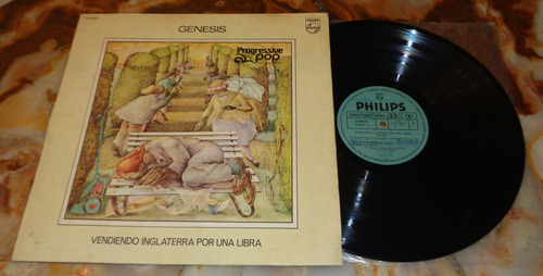 Genesis - Vendiendo Inglaterra Por Una Libra - Vinilo Arg. 