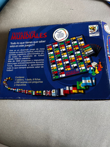 Juego De Mesa Trivia De Los Mundiales Fifa (Usado)