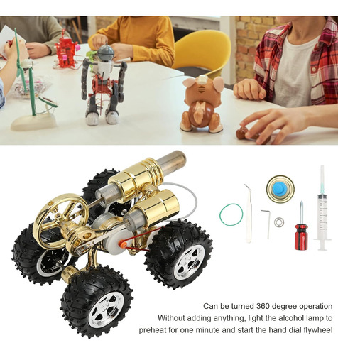 Jeanoko Motor Stirling, Aspecto Exquisito Mini Motor Stirlin
