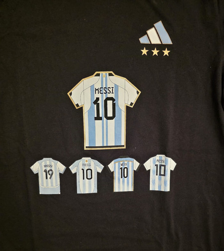 Remera Adidas Original Talle 13-14 Messi Argentina (Usado)