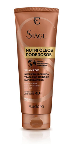 Eudora Siàge Nutri Óleos Poderosos - Shampoo 250ml Eudora