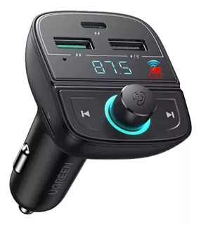 Ugreen 80910 Bluetooth Fm Transmitter Car Adaptor