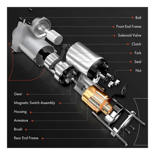 Motor Arranque A-premium Duradero Para Chevrolet Spark
