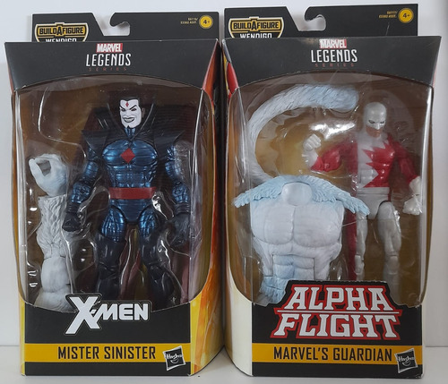 Marvel Legends Mister Sinister & Guardian ( Baf Wendigo )