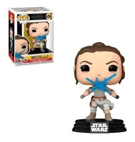 Funko Pop! Star Wars Rey With Two Lightsabers 434 Original