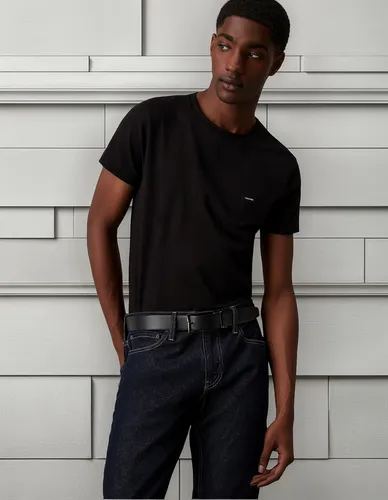 Polera Stretch Slim Fit Negro Calvin Klein